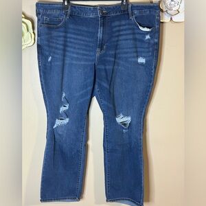 Old Navy Mid-rise Power Slim Straight Jean